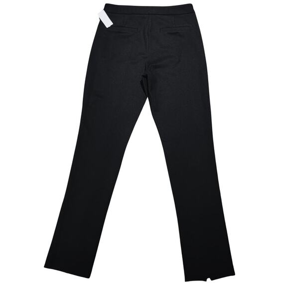 MAEVE Black Flare Leg Ankle Zip Pants Womens 8 Legging Dressy Business Sleek NWT - Picture 9 of 14